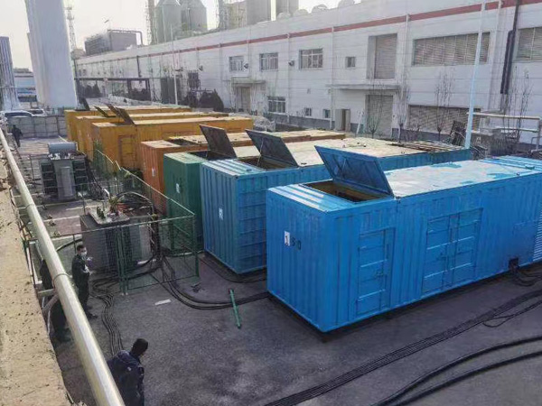 丽水柴油发电机出租案例展示